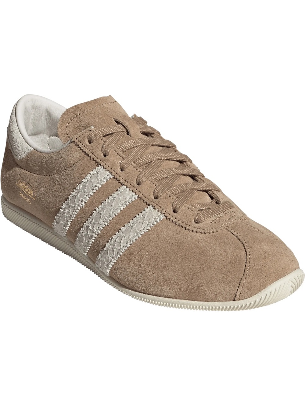 adidas Paris Suede Sneakers in Taupe and Off-White - Picture 7 of 8